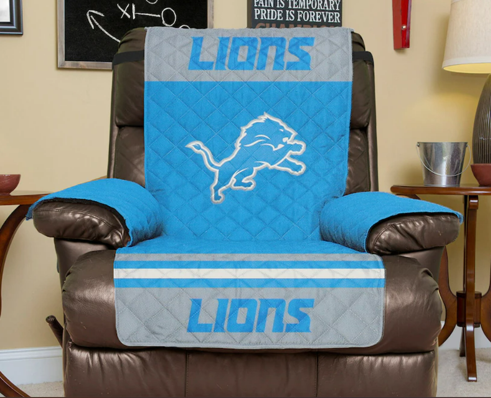 RECLINER PROTECTOR NFL LIONS