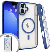 GSA iPhone16 Magsafe Bumper Case -  Blue 6.1 screen