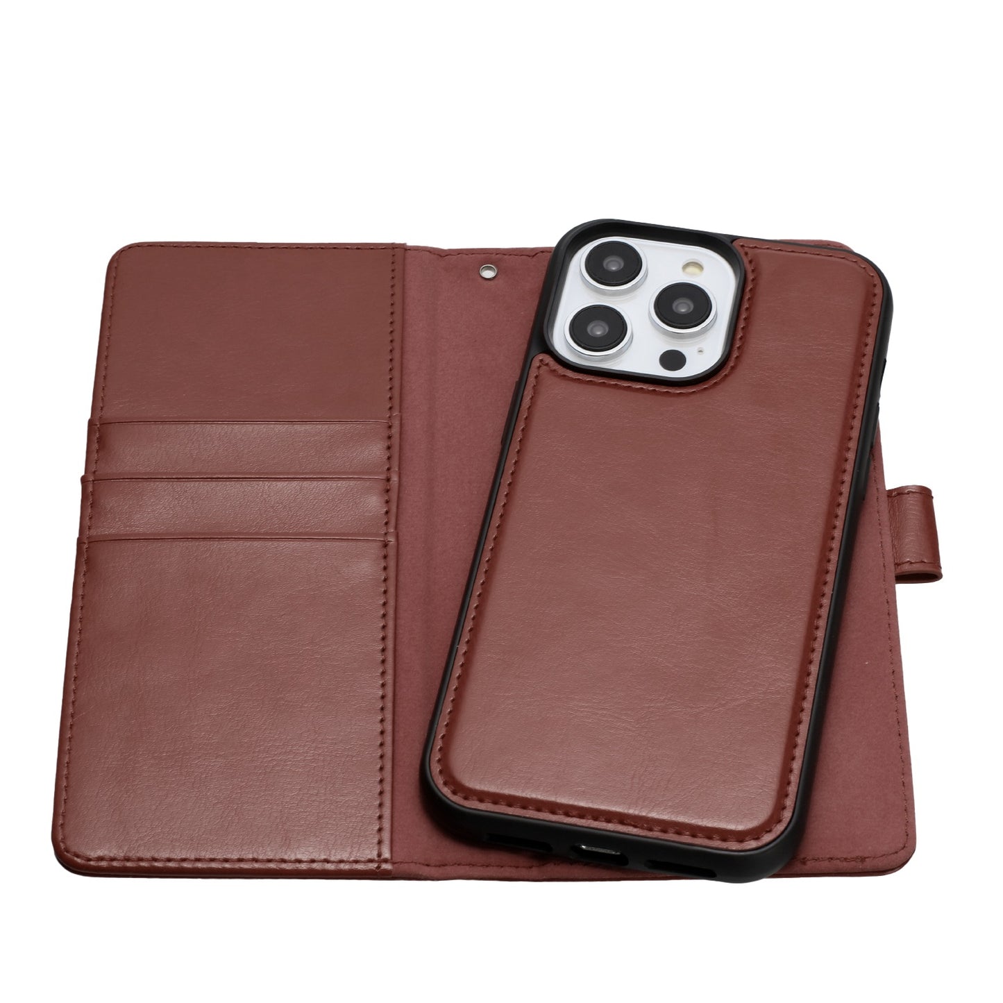 iP15PMax MagSafe Wallet Detc Brw