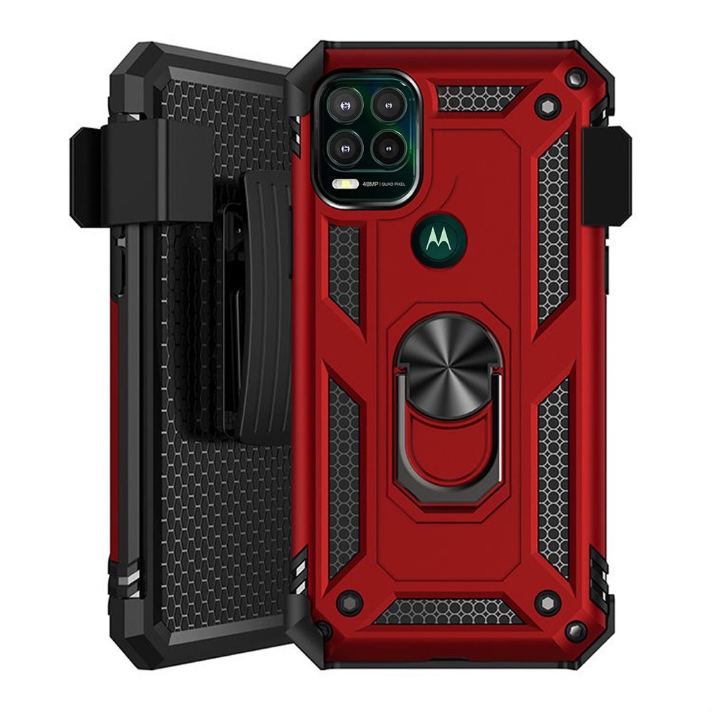 MOTGSTY5G SLIM SKPF HLSTR RD/BK