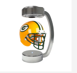 PGS NFL Mini Hover Helmet - Green Bay Packers