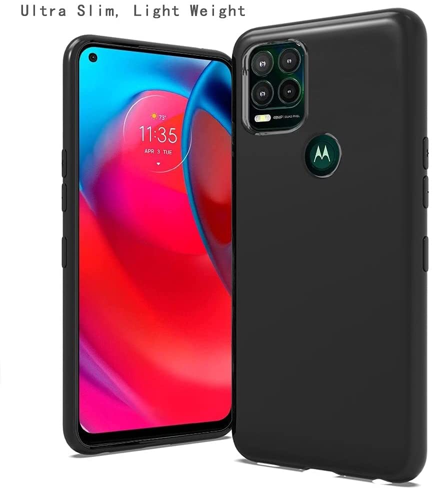 GSA TPU Gel Skin Case for Motorola Moto G Stylus 5G 2021/XT2131 - Black