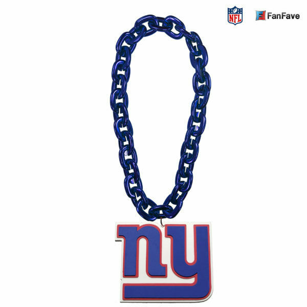 Aminco NFL New York Giants 3D Fan Chain Magnet Red Chain
