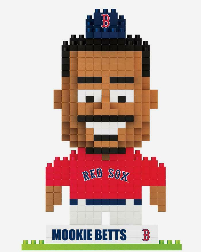 FOCO BRXLZ MLB Boston Red Sox #50 Mookie Betts 3-D Construction Toy