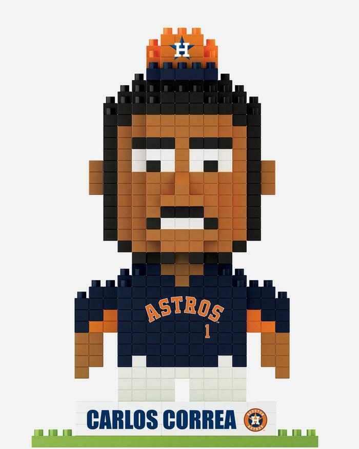 FOCO BRXLZ MLB Houston Astros #1 Carlos Correa 3-D Construction Toy