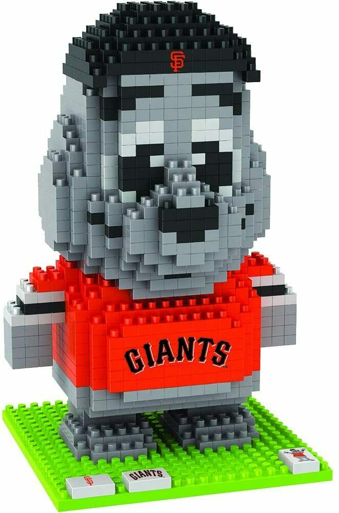 FOCO BRXLZ MLB San Francisco Giants Team Mascot Lou Seal 3-D Construction Toy