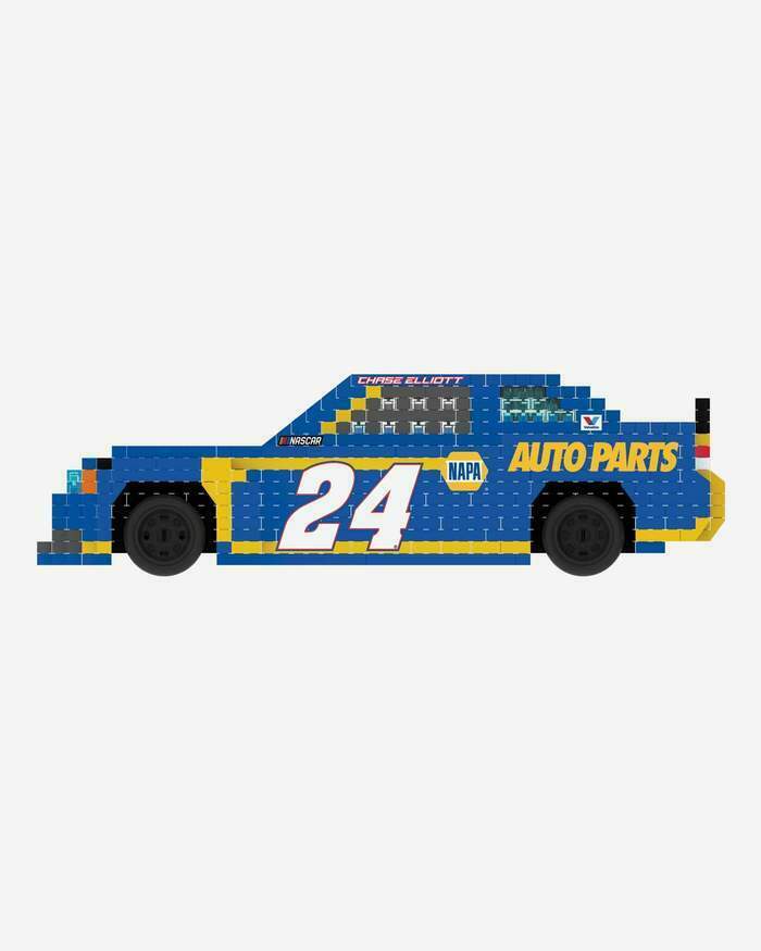 FOCO BRXLZ NASCAR #24 Chase Elliott Race Car 3-D Construction Toy