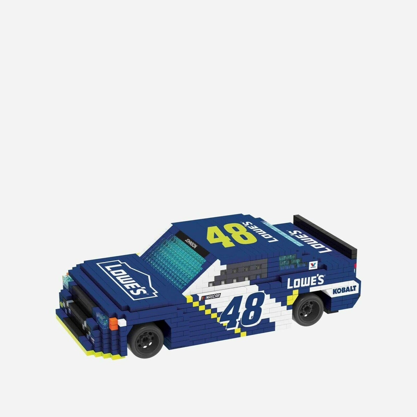 FOCO BRXLZ NASCAR #48 Jimmie Johnson Race Car 3-D Construction Toy