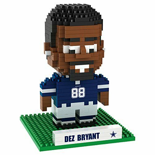 FOCO BRXLZ NFL Dallas Cowboys Player #88 Dez Bryant 3-D Construction Toy