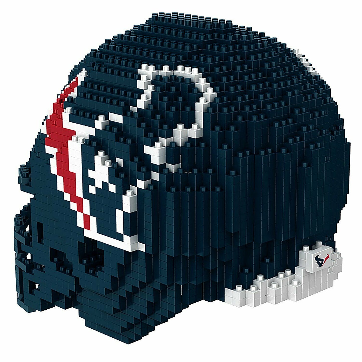 FOCO BRXLZ NFL Houston Texans Football Helmet 3-D Construction Toy