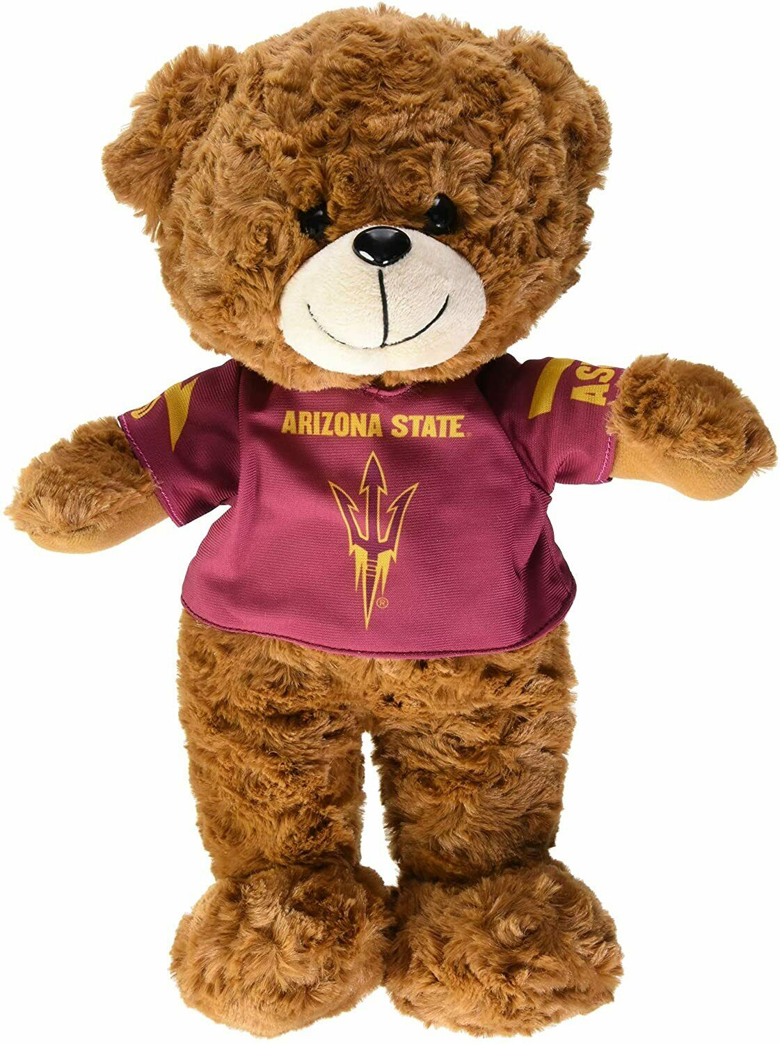 FOCO NCAA Licensed Arizona State Sun Devils Large Fuzzy Uniform Bear Edition