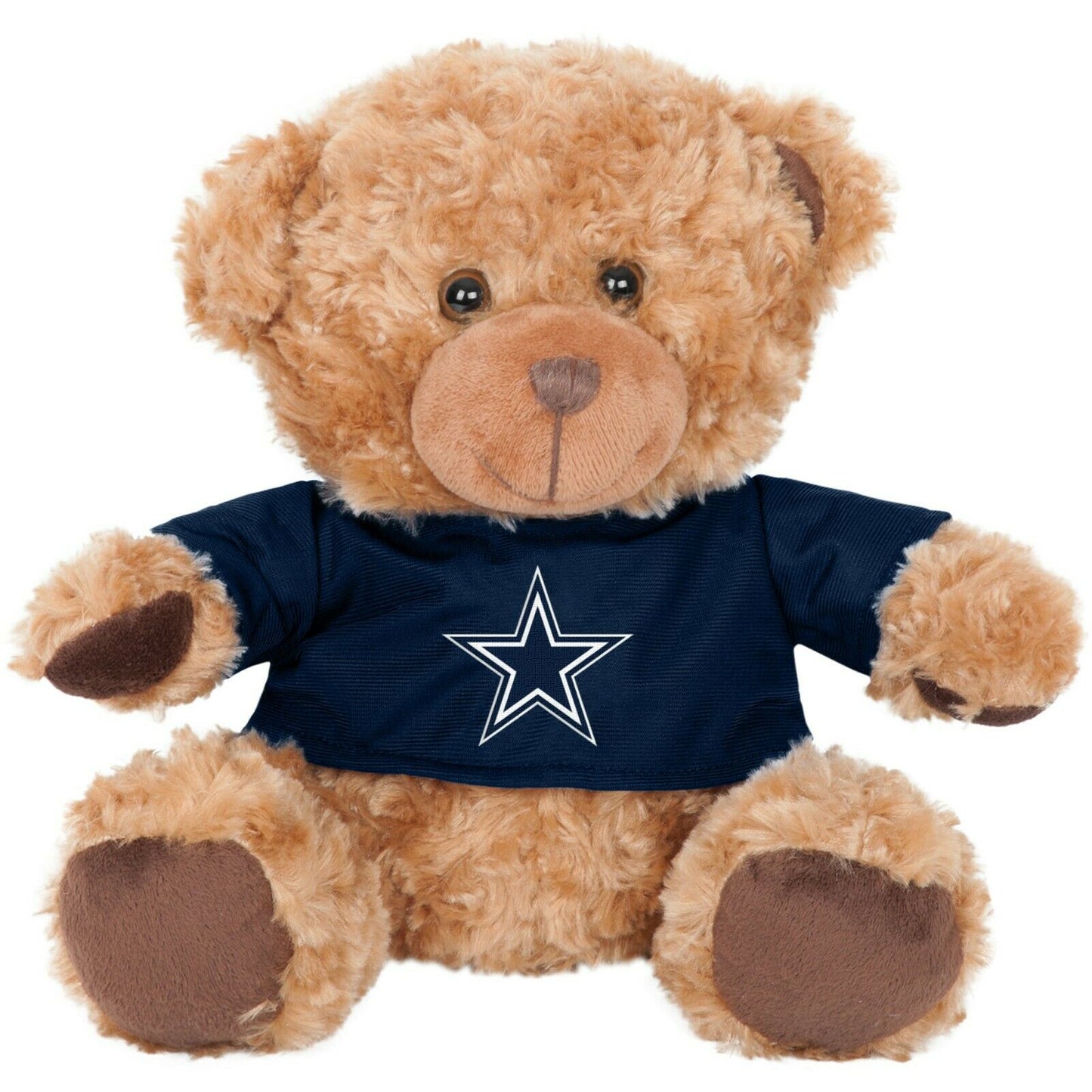 FOCO NFL Dallas Cowboys Sitting Plush Shirt Bear 10 inch with Shirt