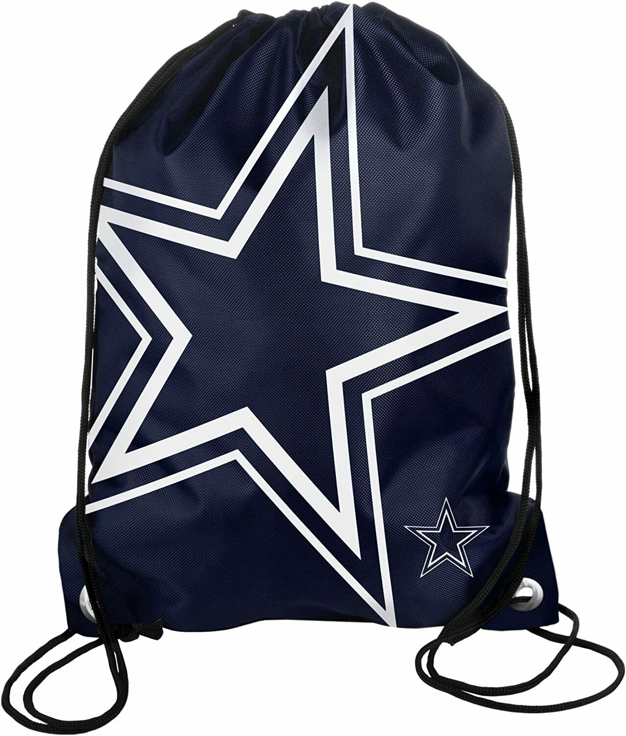 FOCO NFL Licensed Dallas Cowboys Drawstring Backpack