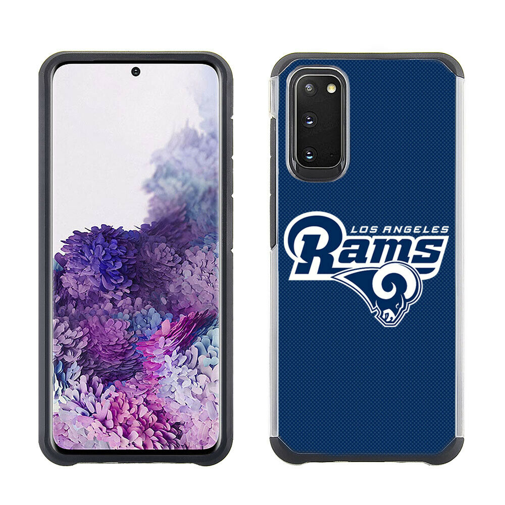 PBG NFL Los Angeles Rams Textured Case for Samsung Galaxy S20