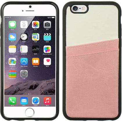 GSA Candy card Slots Case for Apple iPhone 6,6s - Pink, White