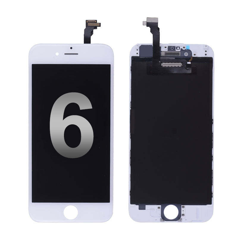 LCD with Touch Screen Digitizer with Frame for iPhone 6 (4.7") - Black