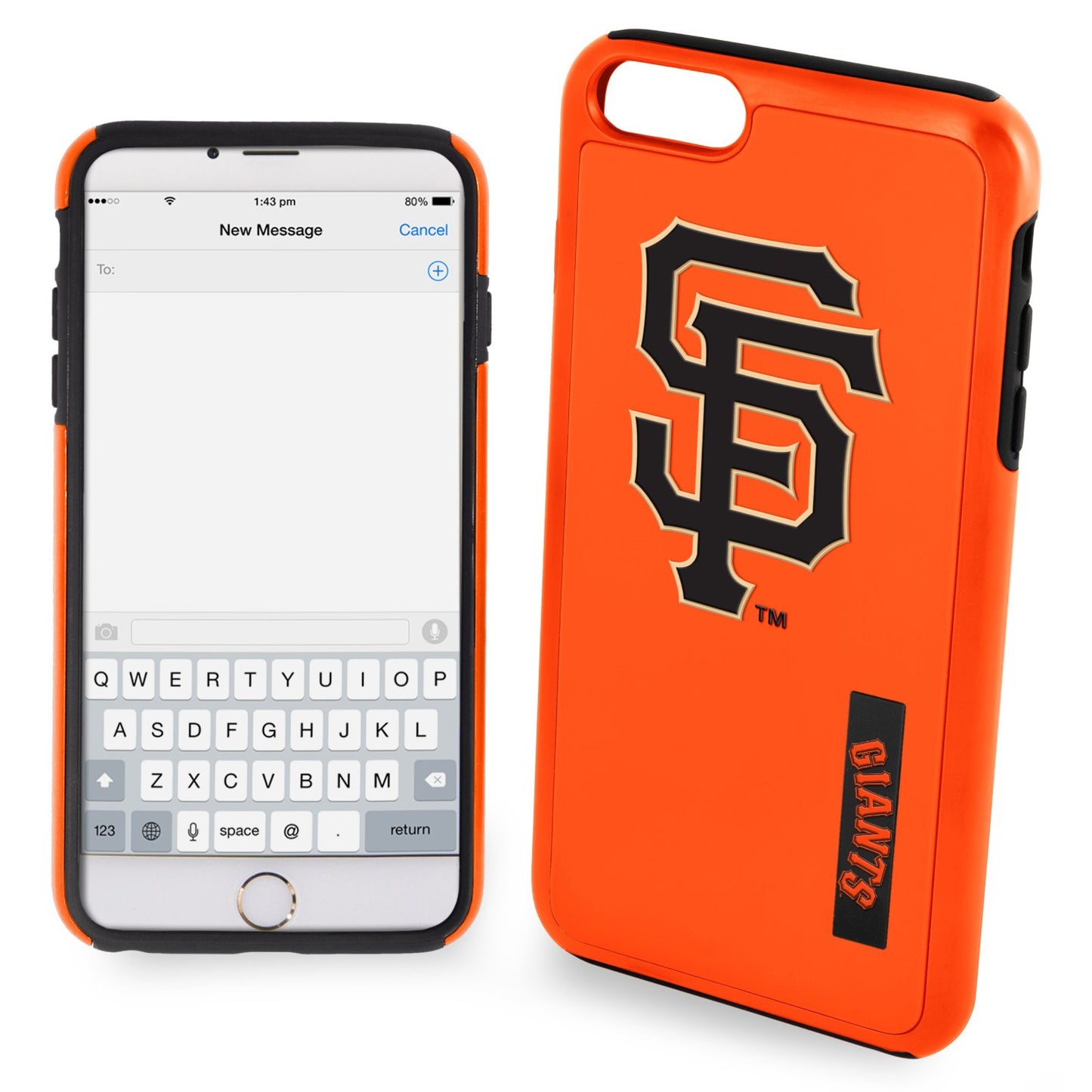 FOCO MLB San Francisco Giants Hybrid Impact Case For iPhone 6 & 6s (4.7")