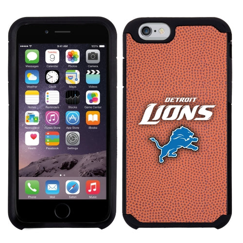 PBG NFL Licensed Detroit Lions Pebble Grain Case for iPhone 6, 6s