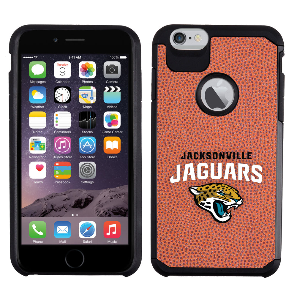 GW NFL Licensed Jacksonville Jaguars Pebble Grain Case for iPhone 6 Plus/6s Plus
