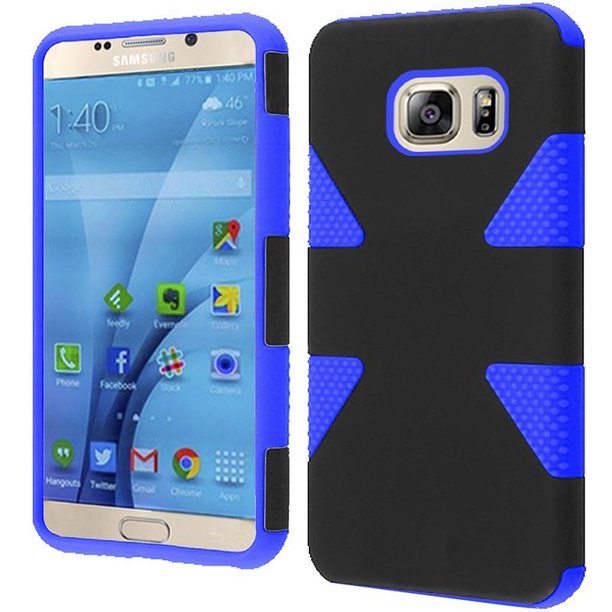 GSA Dynamic Dual Hybrid Case For Samsung Galaxy S7 Black Blue