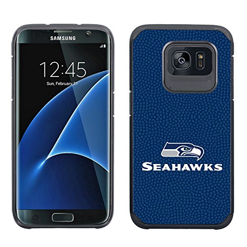 GameWear NFL Seattle Seahawks Textured Hybrid Case For Samsung Galaxy S7 Edge