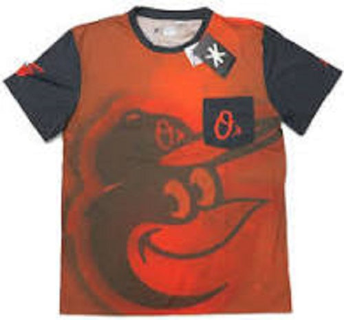 FOCO MLB Licensed Baltimore Orioles Retro Cotton/Poly Pocket Tee - Large