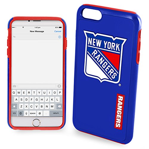 FOCO NHL New York Rangers Impact Hybrid Case for iPhone 6 Plus & 6s Plus (5.5")