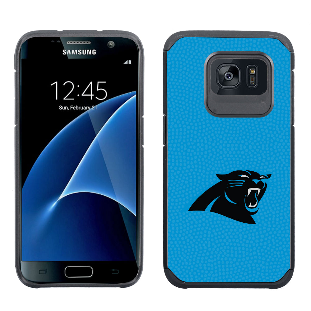 GW NFL Carolina Panthers Pebble Grain Case For Samsung Galaxy S7
