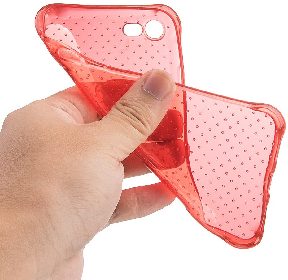 GSA Crystal Atom Candy Case For iPhone 8 Plus/7 Plus - Red