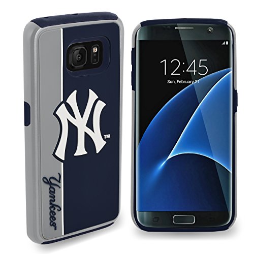 FOCO MLB New York Yankees Hybrid Bold Case For Samsung Galaxy S7 Edge