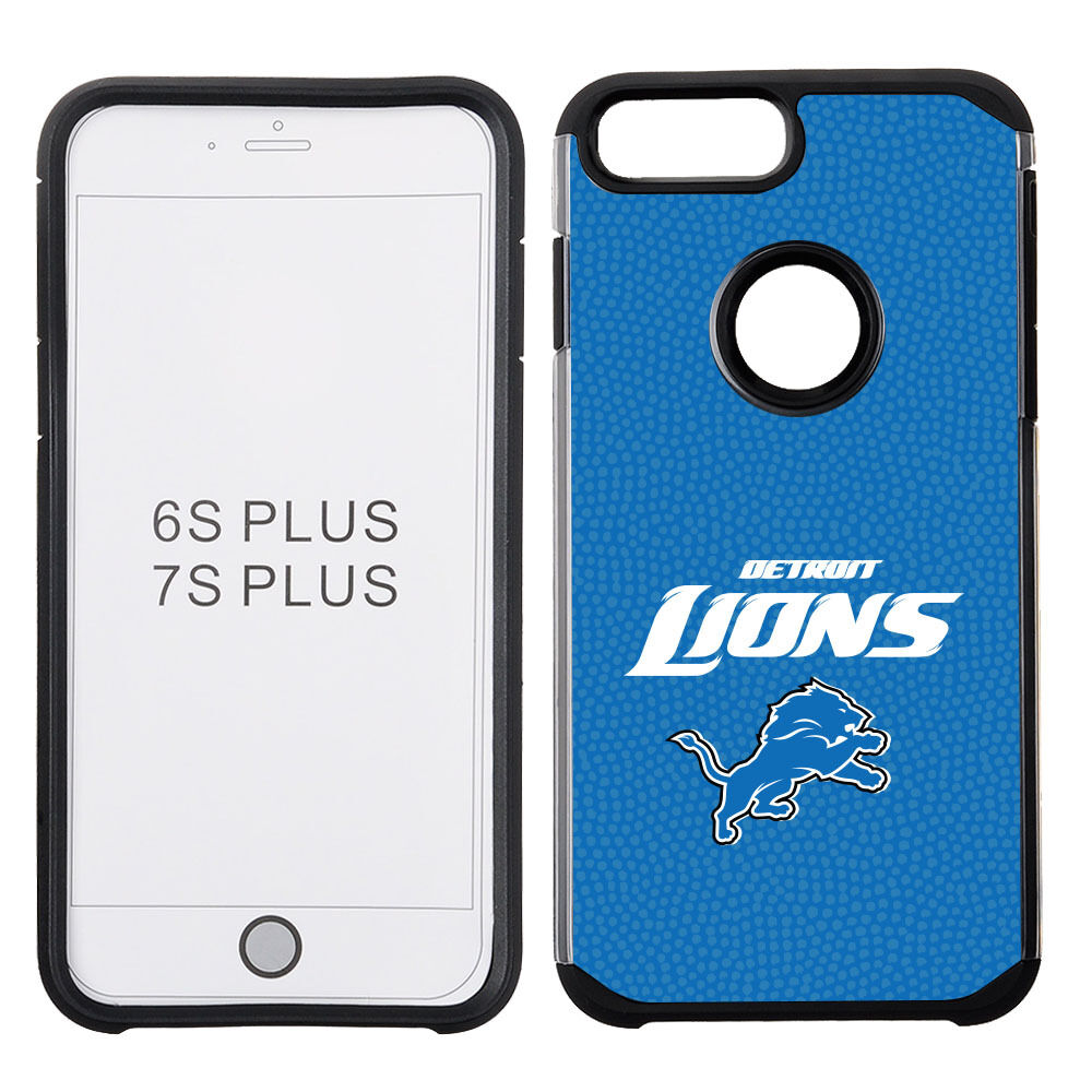 PBG NFL Detroit Lions Pebble Grain Case For iPhone 8 Plus, 7 Plus & 6S Plus (5.5")