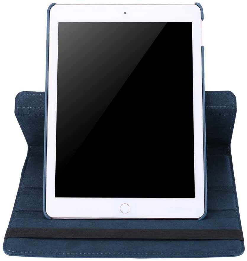 GSA Flip Folio Leather Case For Apple iPad Pro (9.7") A1673, A1674 & A1675, Blue