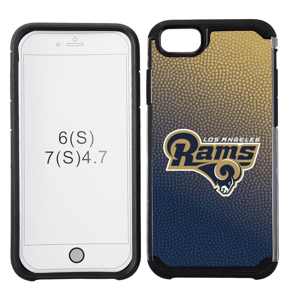 GW NFL Los Angeles Rams Pebble Case iPhone SE (2022-20), 8, 7, 6 & 6S (4.7")