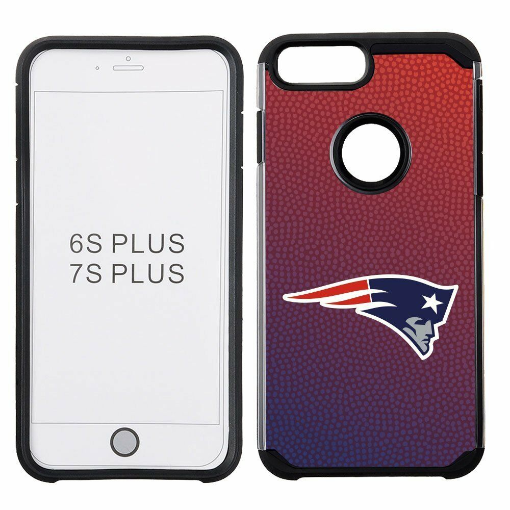 GW NFL New England Patriots Gradient Case for iPhone 8+, 7+. 6+, & 6S+ (5.5")