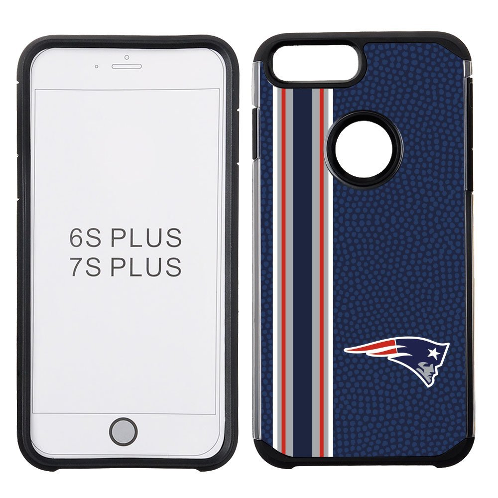 GW NFL New England Patriots Case For iPhone 8+, 7+, 6+ & 6s Plus (5.5")