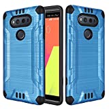GSA Slim Armor Brushed Hybrid Case For LG V20 - Blue/Black