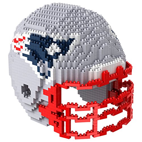 FOCO BRXLZ NFL New England Patriots Helmet 3-D Construction Toy