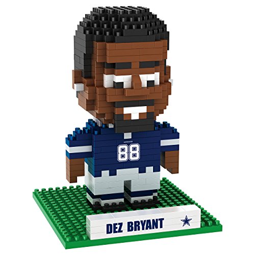 FOCO BRXLZ NFL Dallas Cowboys Player #88 Dez Bryant 3-D Construction Toy