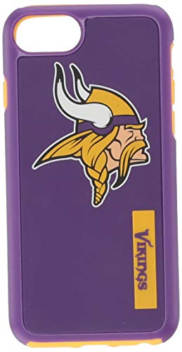 FOCO NFL Minnesota Vikings Hybrid Case for iPhone SE (2022-20)/8/7/6/6S (4.7")