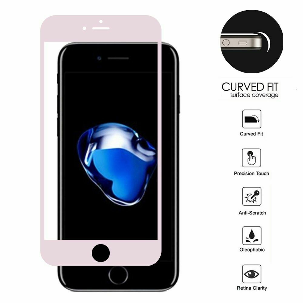 GSA Tempered Glass Rose Gold For iPhone SE (2022-20),8,7,6,6S