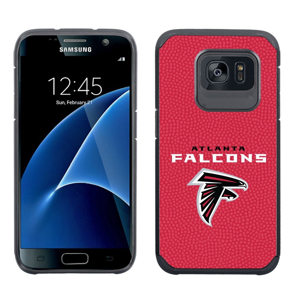 GameWear NFL Atlanta Falcons Pebble Grain Hybrid Case For Samsung Galaxy S7