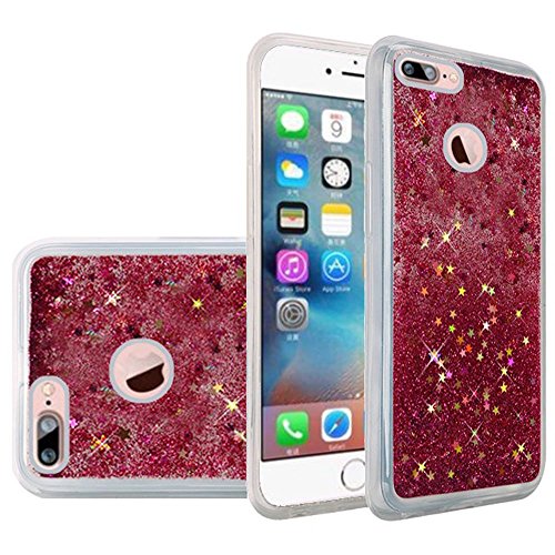 GSA Liquid Glitter Candy Case For iPhone 8 Plus/7 Plus - Hot Pink