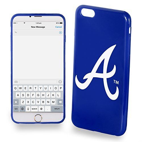Siskiyou MLB Licensed Atlanta Braves Soft Silicone Case For iPhone 5/5S