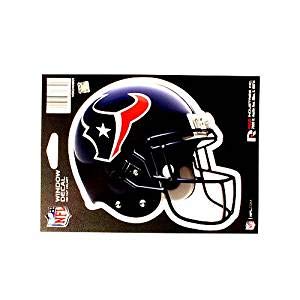 Rico NFL Officially Licensed Houston Texans Die-Cut 6" Helmet Window Decal