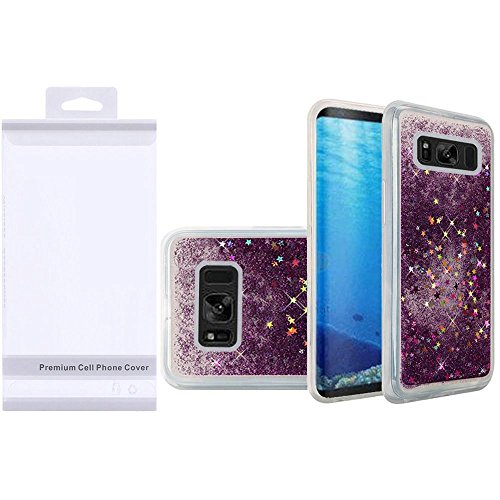 GSA Liquid Glitter Candy Case For Samsung Galaxy S8 - Purple