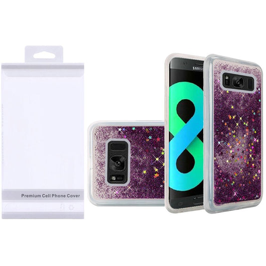 GSA Liquid Glitter Candy Case For Samsung Galaxy S8 Plus - Purple