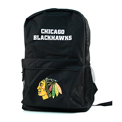 Concept One NHL Licensed Chicago Blackhawks Sprint Backpack, 18-inches