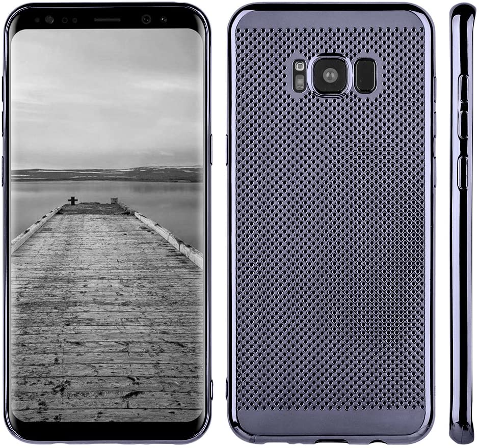 GSA Ironmesh Rubber Candy Case For Samsung Galaxy S8 - Gray