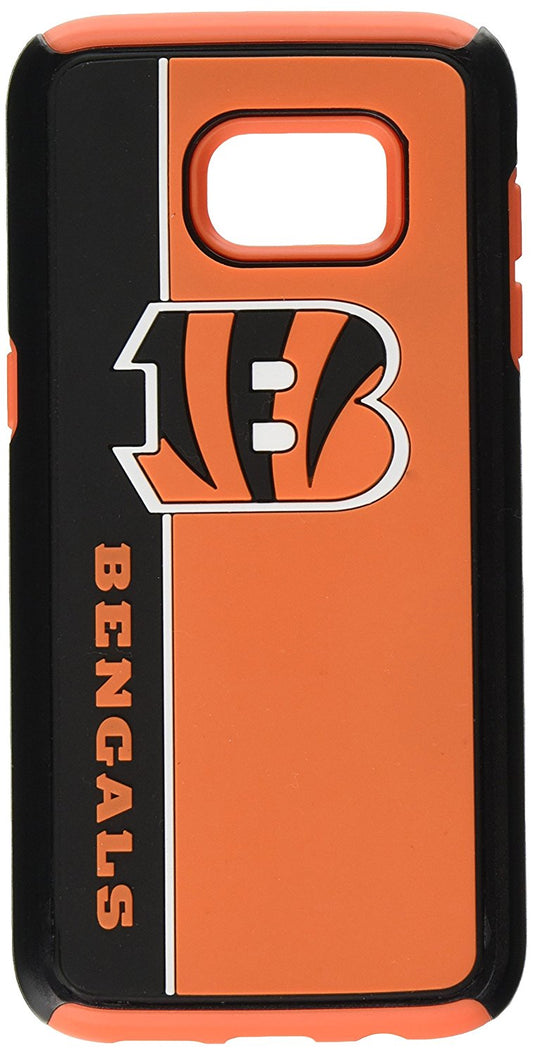 FOCO NFL Cincinnati Bengals Hybrid Case For Samsung Galaxy S7 Edge