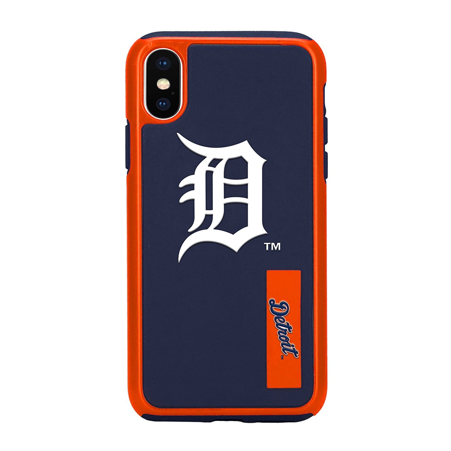 FOCO MLB Detroit Tigers Dual Hybrid Case for iPhone X & XS (5.8")